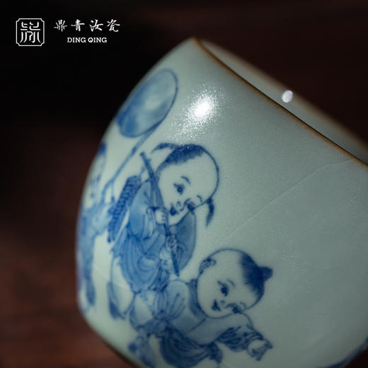 问鼎鼎青青花游云杯(妙趣图） 商品图2