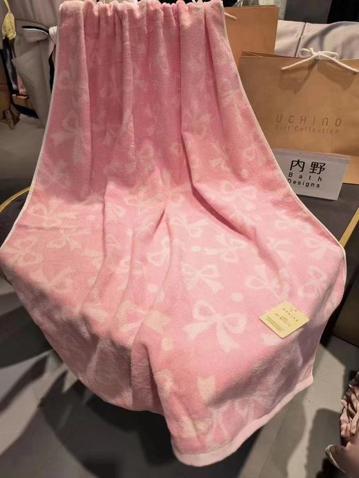 8F  UCHINO内野蝴蝶结大浴巾货号L505 商品图0