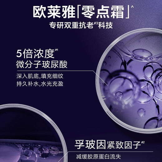 法国 L'OREAL欧莱雅 零点复颜玻尿酸熬夜面霜 50ml 商品图2