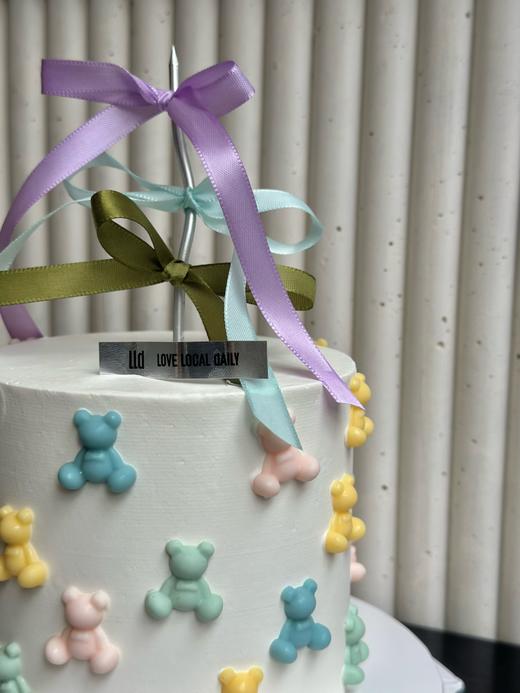 马卡龙小熊·奶油蛋糕 商品图1