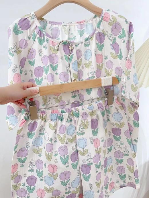 曼庭生活 双层纱居家服 商品图3