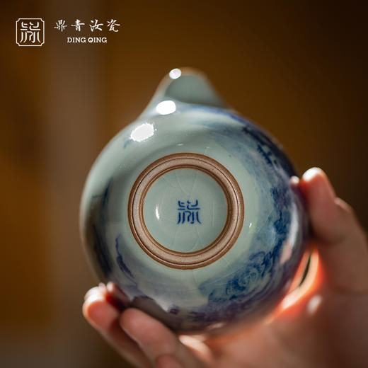 问鼎鼎青青花雍雅公杯(碧空远影） 商品图3