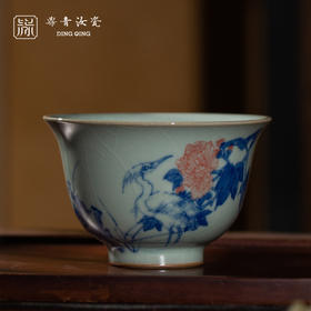 问鼎鼎青青花 玄真杯（芙蓉鹭鸶）