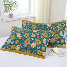 曼庭生活  六层纱布枕巾