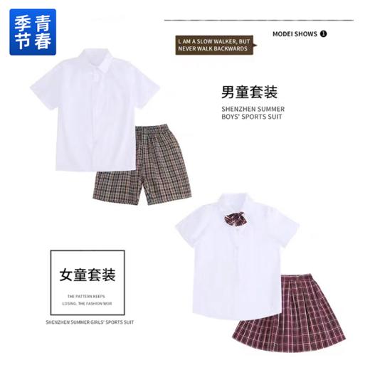 深圳校服/青春季节/小学夏季礼服男女款 商品图1