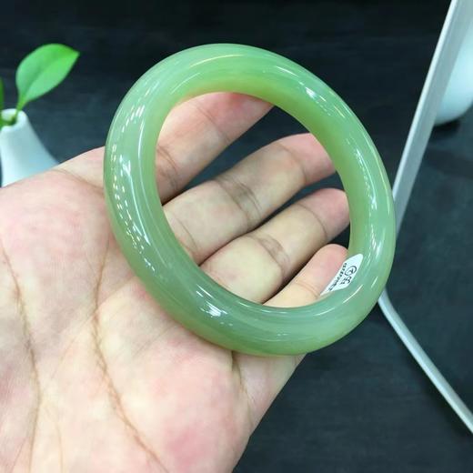 和田玉 翠青手镯 商品图0
