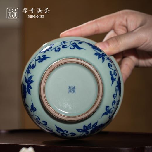 问鼎鼎青青花渣斗小(芳菲如茵） 商品图4