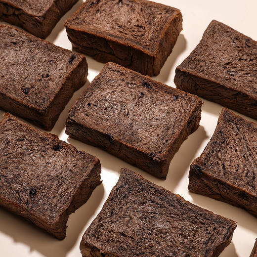 【享受浓郁巧克力！厚切吐司面包】纯脂黑巧和黄油， 面包鲜嫩松软质地软绵细腻，点心夜宵下午茶早餐独立包装 商品图4