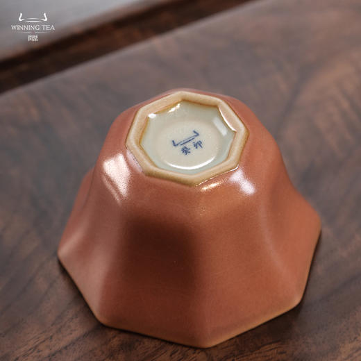 问鼎汝瓷萼红癸卯八方杯 商品图2