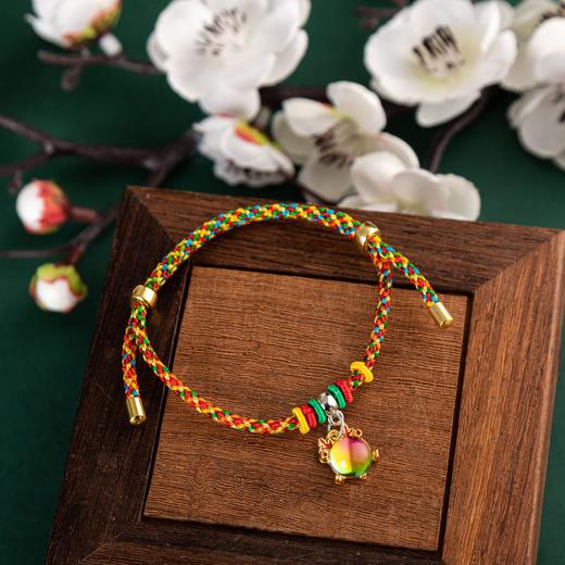 【9.9抢2条！承载祈福美好】端午节五彩绳手工编织手链五色线儿童小粽子男女生红绳小饰品礼物 商品图10