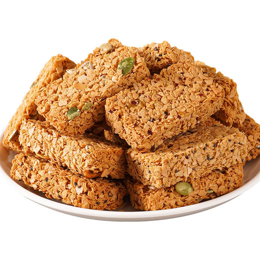 【健康粗粮！燕麦谷物能量棒】不单独添加蔗糖，坚果味&水果味&奇亚籽味，变着花样补充能量！代餐零食休闲食品超饱腹解馋饼干 商品图3