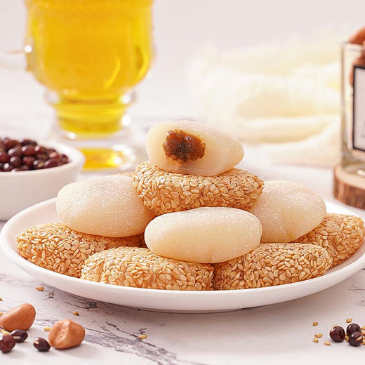 【软糯Q弹不粘牙！干吃汤圆】多种口味麻薯糯米糍粑，甜而不腻入口丝滑，老人小孩休闲零食小吃糕点美味下午茶 商品图1