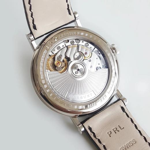 【95新正品】Breguet宝玑经典系列38mm18k白金/镶嵌原厂钻石表圈日期显示5178BB/29/9V6/D000 060625LV88 商品图7
