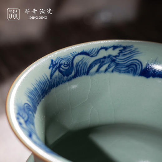 问鼎鼎青青花渣斗小(芳菲如茵） 商品图3