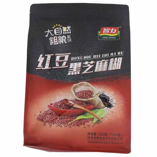 智力 红豆黑芝麻糊 520g/袋 商品图0