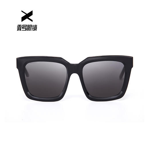 【品牌直发-福利特惠】乘号大方框遮颧骨潮流墨镜EX22101A 商品图3