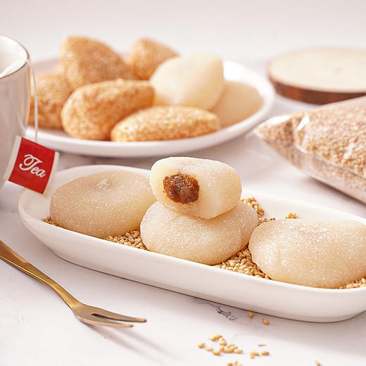 【软糯Q弹不粘牙！干吃汤圆】多种口味麻薯糯米糍粑，甜而不腻入口丝滑，老人小孩休闲零食小吃糕点美味下午茶 商品图3