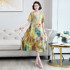 民族风大码妈妈装连衣裙YYG82651 商品缩略图1