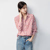 【100棉】罗蒙女士长袖衬衫精致简约舒适百搭商务休闲条纹衬衫女 商品缩略图3