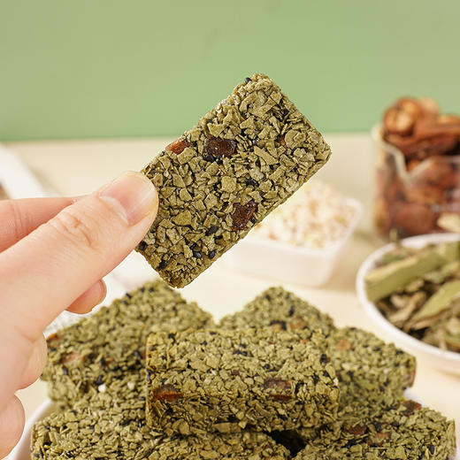 【一根顶饱！山楂荷叶燕麦酥】不单独添加蔗糖，非油炸更健康！饼干代餐休闲食品早餐零食独立包装糕点 商品图3