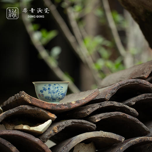 问鼎鼎青青花 湛露杯（似锦） 商品图3