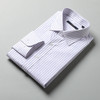 【100棉 专柜款】罗蒙春秋长袖衬衫男士商务休闲时尚竖条纹长袖衬衣男 商品缩略图8