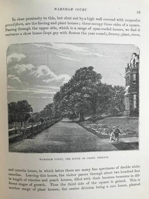 约19世纪后期 英国城乡风光图集 数十幅精美版画插图 漆布精装大32开 商品图12