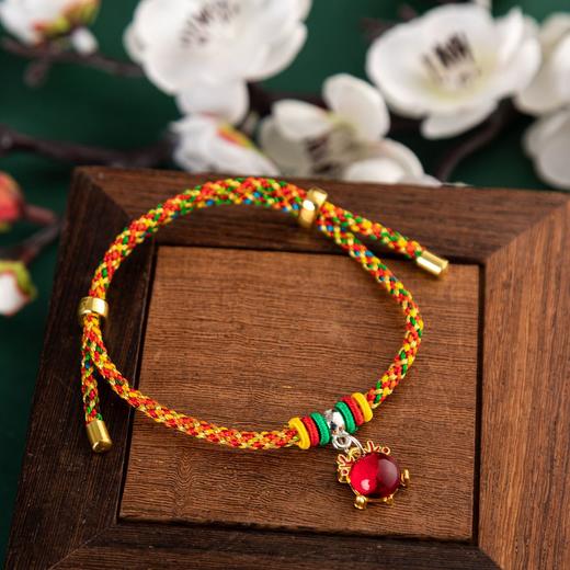 【9.9抢2条！承载祈福美好】端午节五彩绳手工编织手链五色线儿童小粽子男女生红绳小饰品礼物 商品图9
