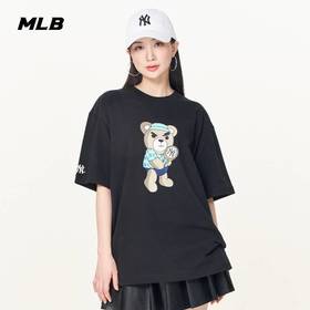 MLB男女款情侣款皱眉熊运动T恤3ATSE0333