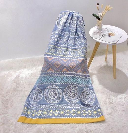 曼庭生活 六层纱布多用巾盖毯 商品图1