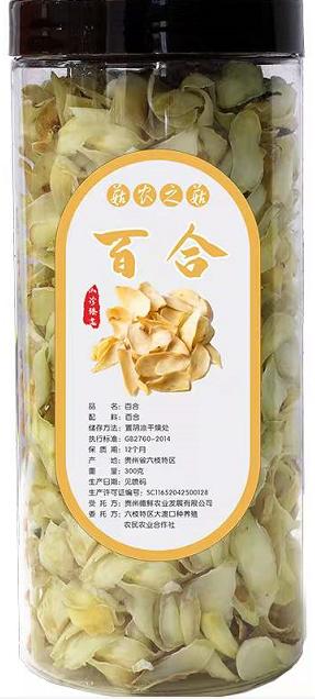 D菇农之菇百合干300克 商品图0