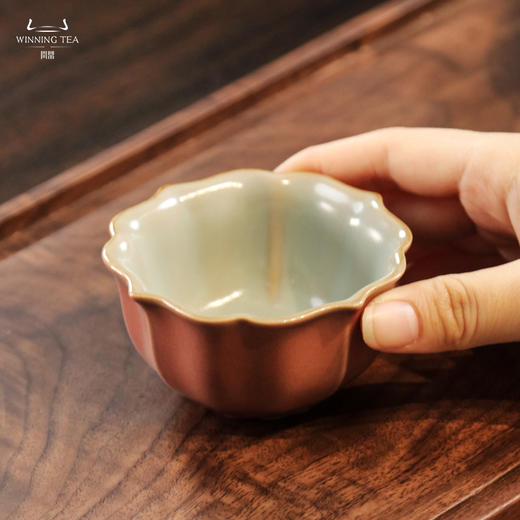 问鼎汝瓷萼红癸卯宝相杯 商品图0