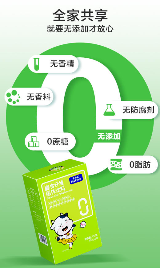 多补达 进口水溶性膳食纤维 5g*30条 商品图1