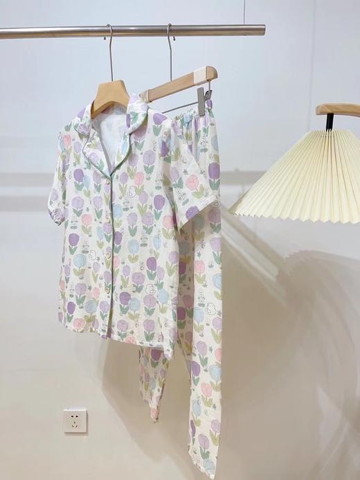 曼庭生活  双层纱家居服 商品图9