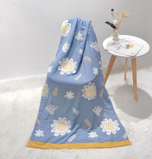 曼庭生活 六层纱布多用巾盖毯 商品图4