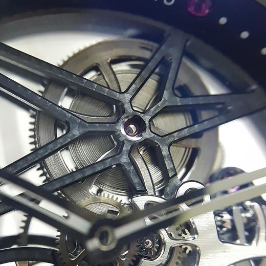 【95新】Roger Dubuis 罗杰杜彼历史系列RDDBSE0185钛金属48MM陀飞轮手动机械机芯男表 051022LV01 商品图7