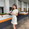 [奢姿轻奢系列]大码女装2025夏季镂空裙子胖妹妹时尚小香风连衣裙8942890073【1】 商品缩略图7