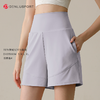 高腰收腹五分运动休闲短裤 专业运动面料 透气舒适 加宽高腰 收拢小腹赘肉# DK95068# 商品缩略图4