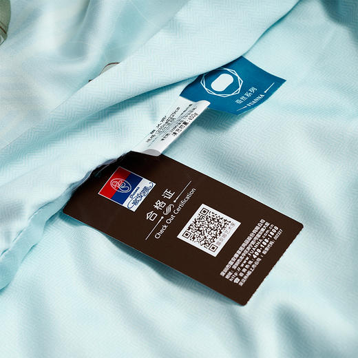 【6F】富安娜水洗蚕丝夏被/澜韵香檀，蓝，牌牌价2980~3280，【会员节专享价】799~899元 商品图9