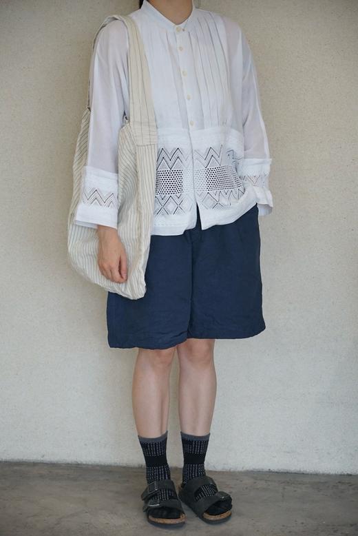 ALBUM DI FAMIGLIA 合身棉质短裤 商品图12