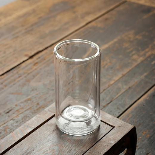 双层玻璃杯绿茶杯防烫隔热便捷泡茶杯水杯单杯 商品图4