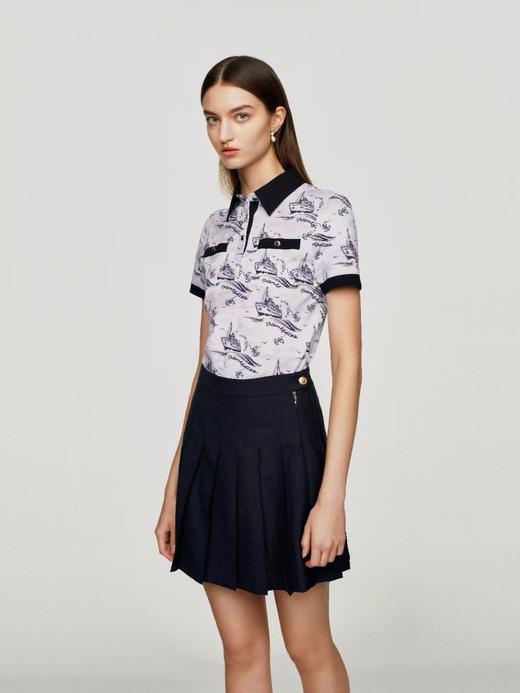 4F比音勒芬女短袖T恤 商品图0