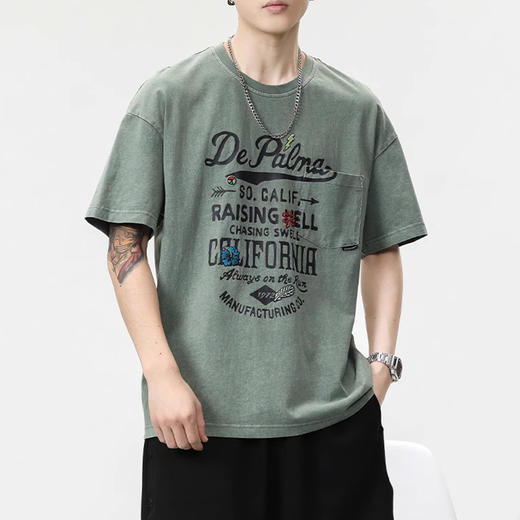 裁缝学苑MX18新款男装短袖t恤纸样男士落肩宽松半袖T上衣服装打板 商品图0