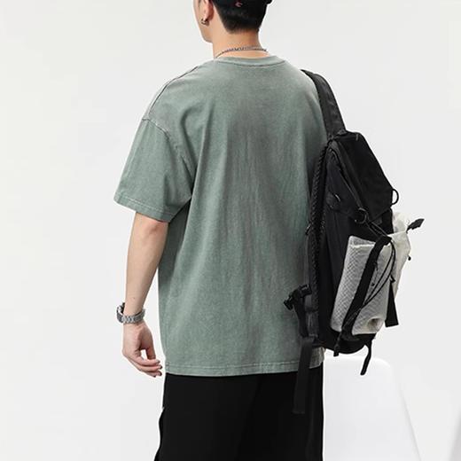 裁缝学苑MX18新款男装短袖t恤纸样男士落肩宽松半袖T上衣服装打板 商品图1