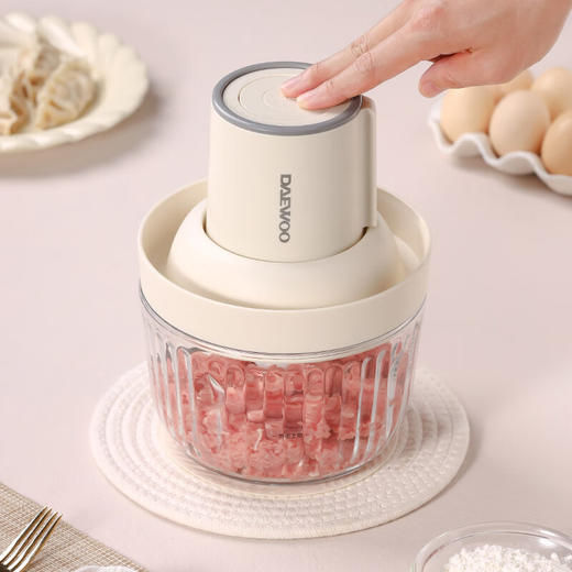 大宇（DAEWOO）绞肉机家用多功能绞馅婴儿辅食碎肉机DYJR-301S （升级版） 商品图2