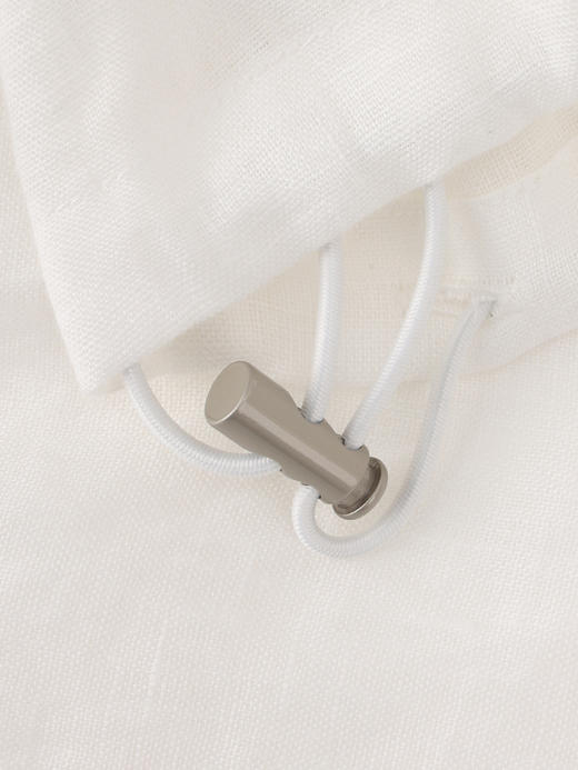 COCO ZONE "有氧夏日“时尚连帽单排扣外套宽松纯色长袖上衣CC1B1229 商品图7