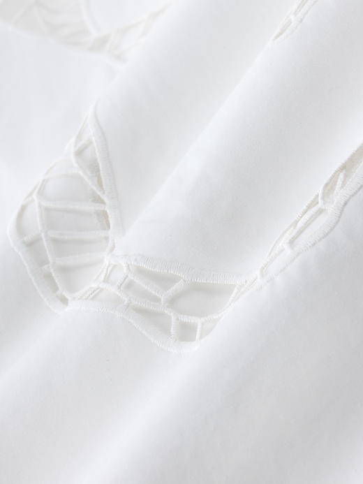 COCO ZONE "松弛裤“ 休闲镂空纯色直筒裤百搭休闲休闲裤CC2B1042 商品图5