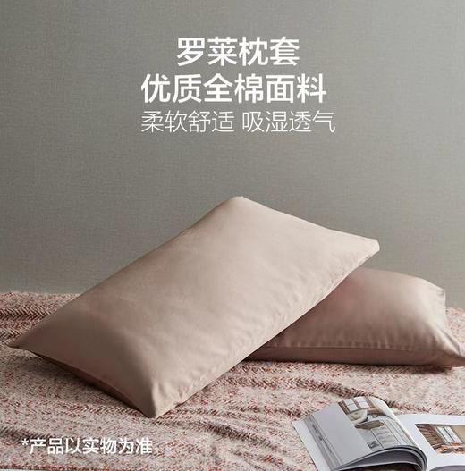 8F LUOLAI 罗莱  纯棉枕套 商品图0