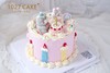 1027CAKE | 立体奶油霜小动物 复古手绘 小兔子 小老鼠 商品缩略图1
