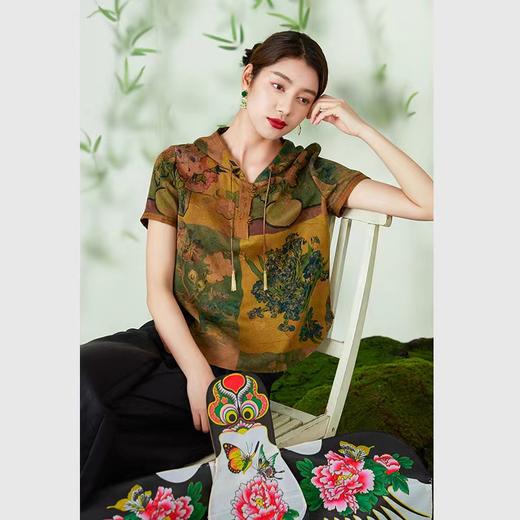 5F 乔万尼香云纱上衣 商品图0